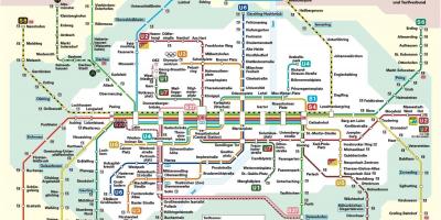 Жп гара на Мюнхен картата
