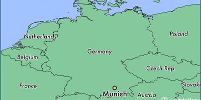 Мюнхен на картата