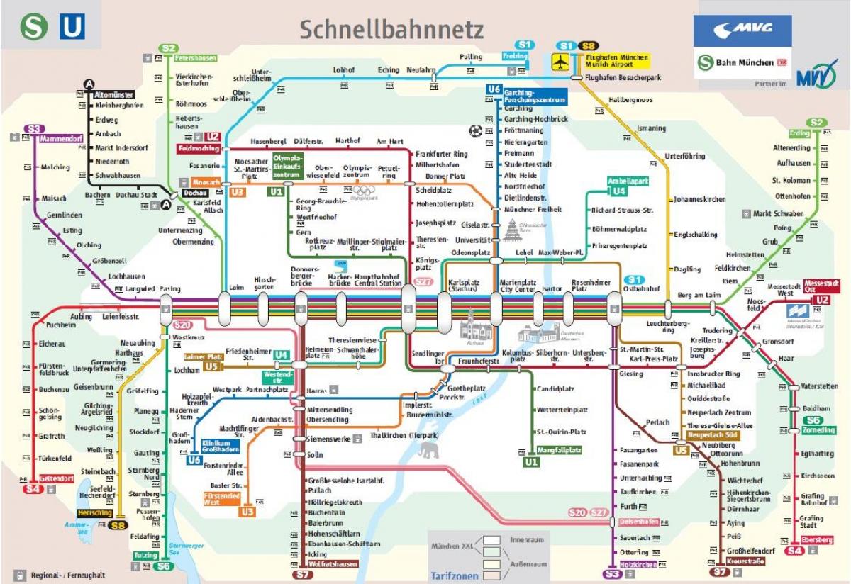 Мюнхен жп C1 картата