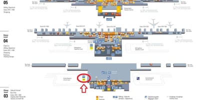 Карта на Мюнхен, терминал 2 