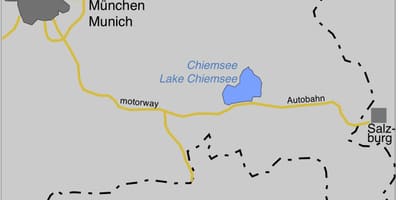 Карта ofmunich езера 