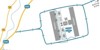 Летище Мюнхен карта автомобили под наем 