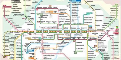 Карта за метрото в Мюнхен
