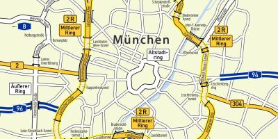 Мюнхен пръстен карта